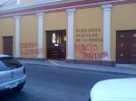 Ataque a iglesias de Mérida
