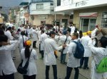 Marcha Médicos residentes Mèrida 22-03-2017