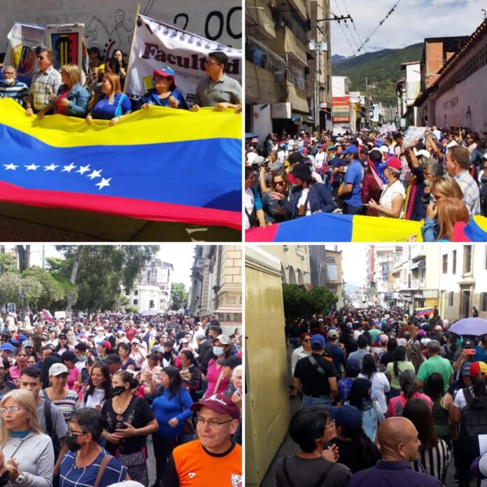 Protesta en Mérida