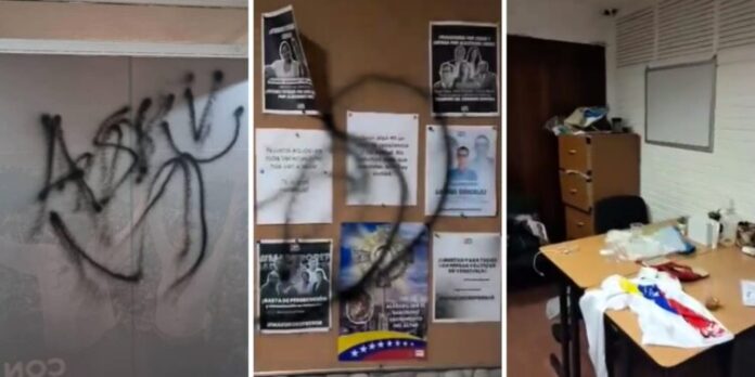 Asalto a sede de Vente Vzla