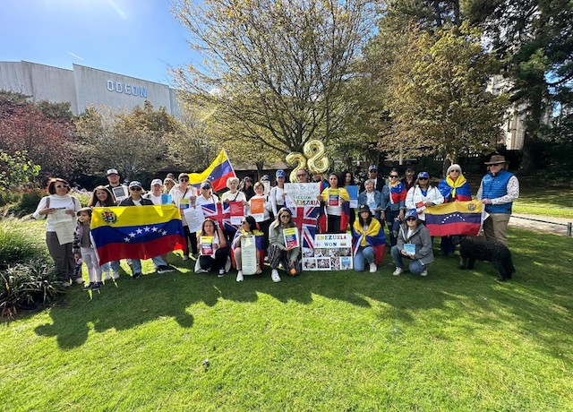 Protesta poselectoral en el exterior