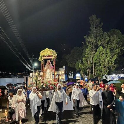 Momentos Marianos en el inicio de la fiesta patronal a la Virgen de las ...