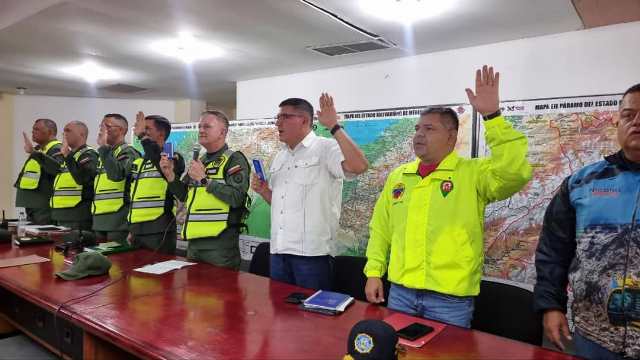 Jehyson Guzmán y cuerpos de seguridad