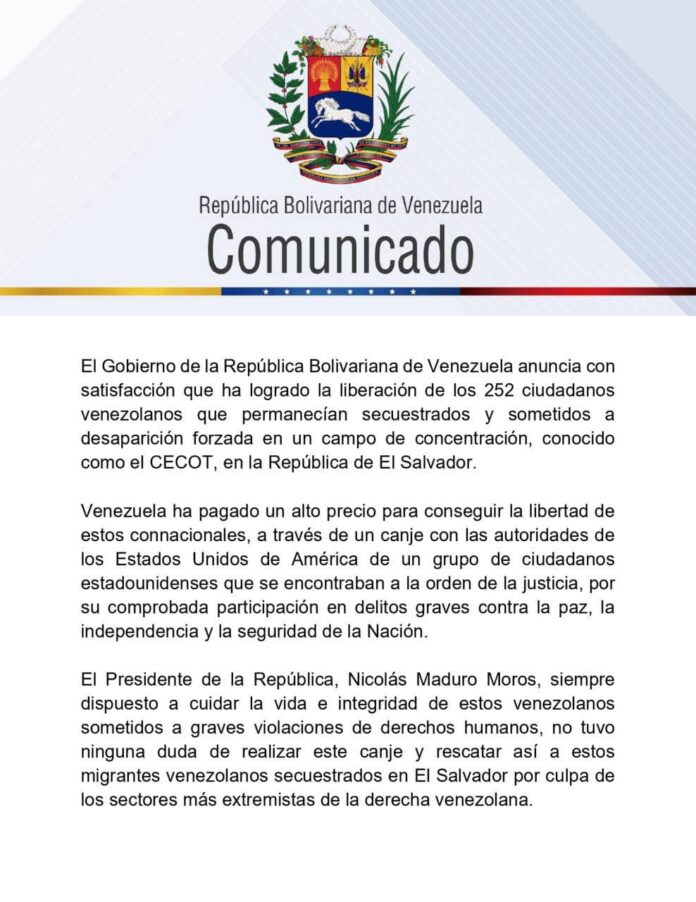 Comunicado