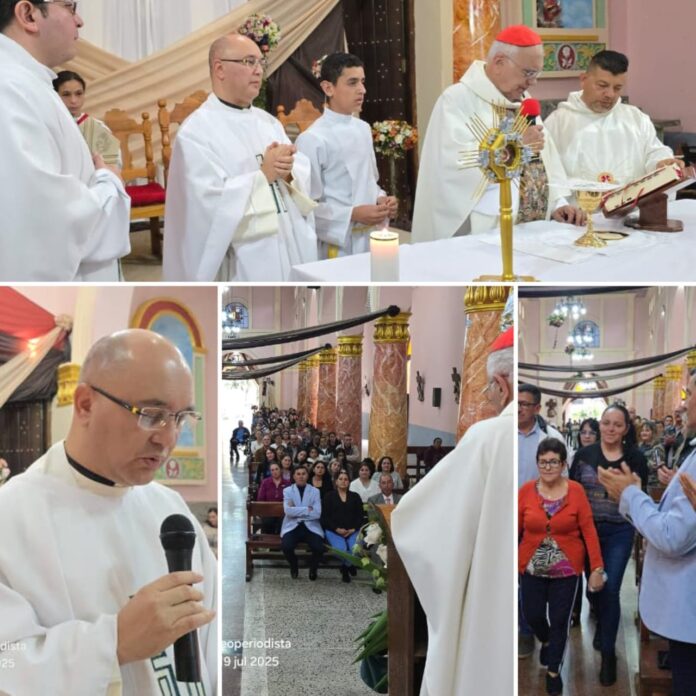 celebración de los veinticinco años de Ordenación Sacerdotal del P. Honegger Molina García