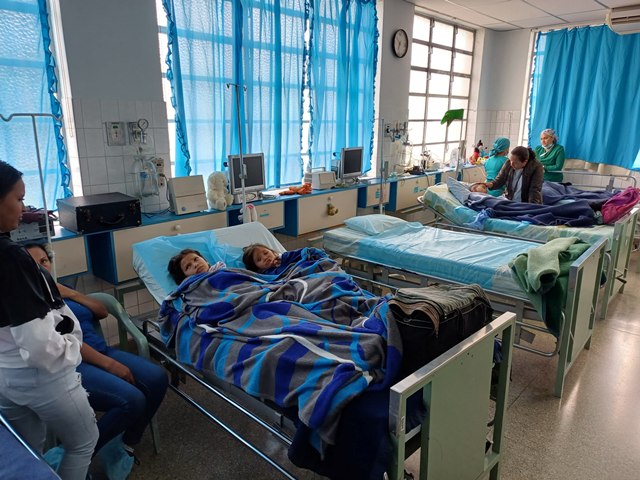 Niños operados en el iahula