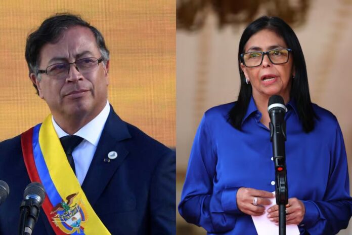 Delcy-Rodriguez-Gustavo-Petro