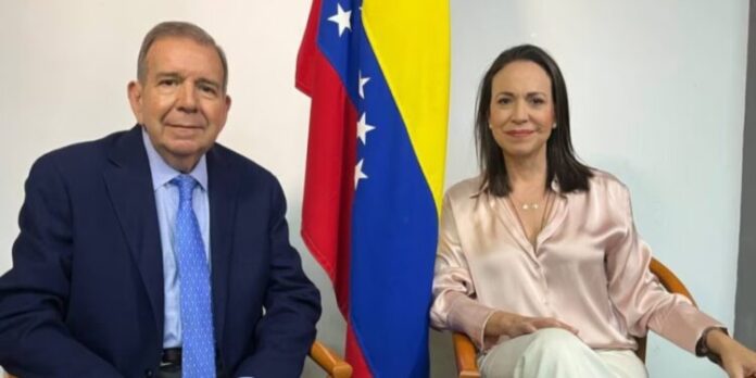 María Corina y Edmundo González