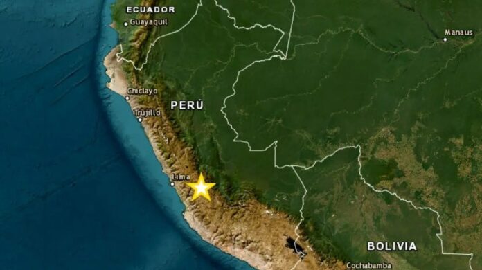 Terremoto en Perú